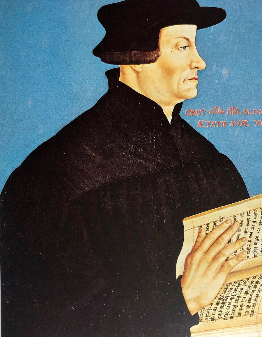 Ulrico Zuínglio, retrato por Hans Asper